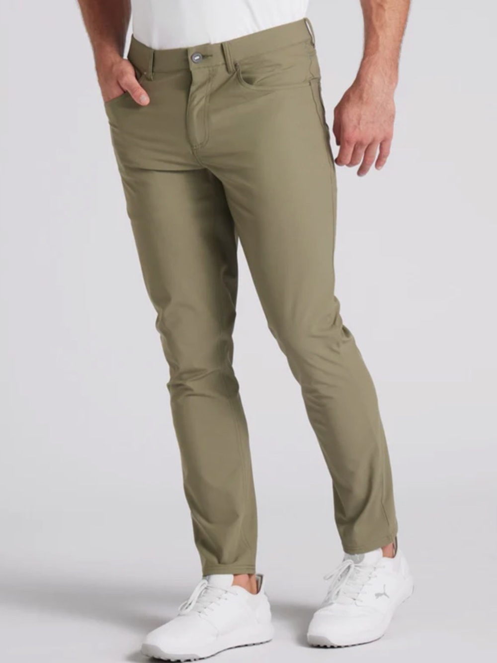 Puma Men’s 101 5 Pocket Dark Sage Golf Pants Size 38x32